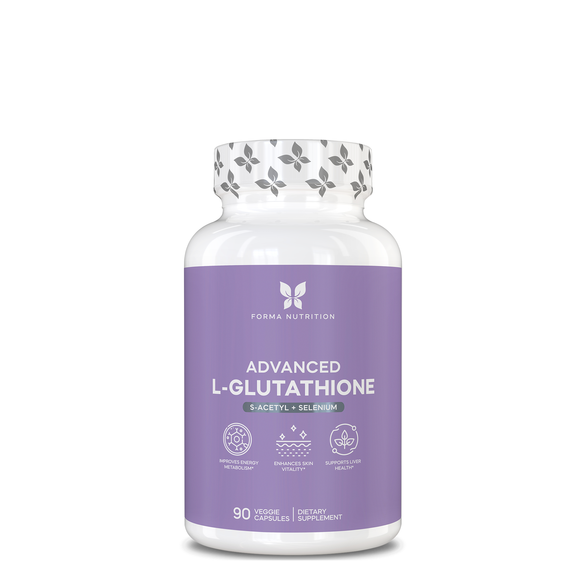 FORMA NUTRITION Advanced L-Glutathione + Selenium 90 Veggie Capsules FORMA NUTRITION Advanced L-Glutathione + Selenium 90 Veggie Capsules