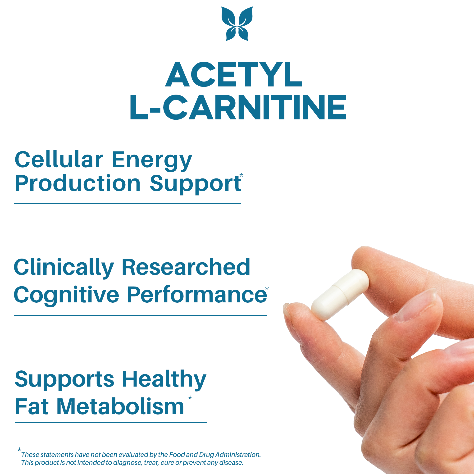 FORMA NUTRITION Acetyl L-Carnitine 750mg/ 120 Capsules