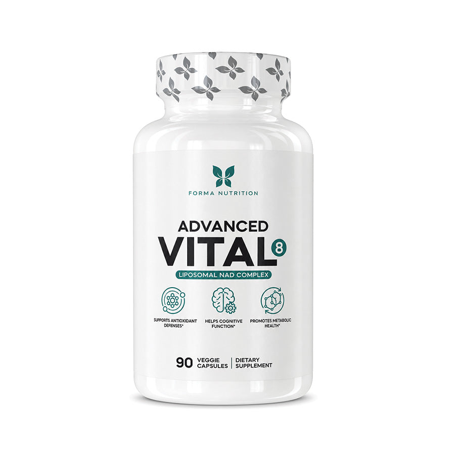 FORMA NUTRITION Advanced Vital 8 Liposomal NAD Complex 90 Veggie Capsules