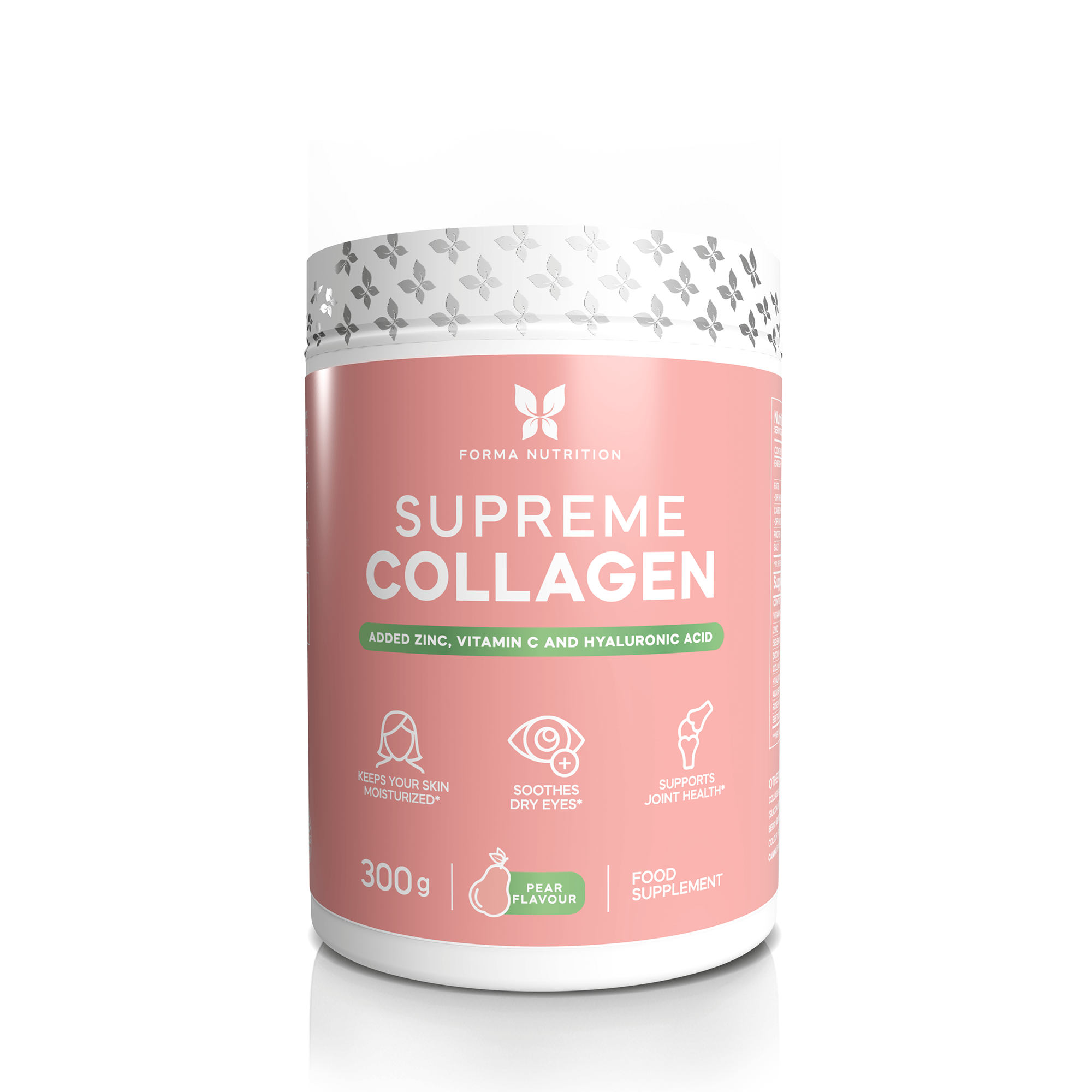 FORMA NUTRITION Supreme Collagen + Zinc, Vitamin C and Hyaluronic Acid 300G